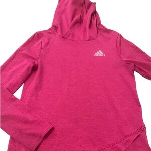 Adidas Girl’s Pink Pullover